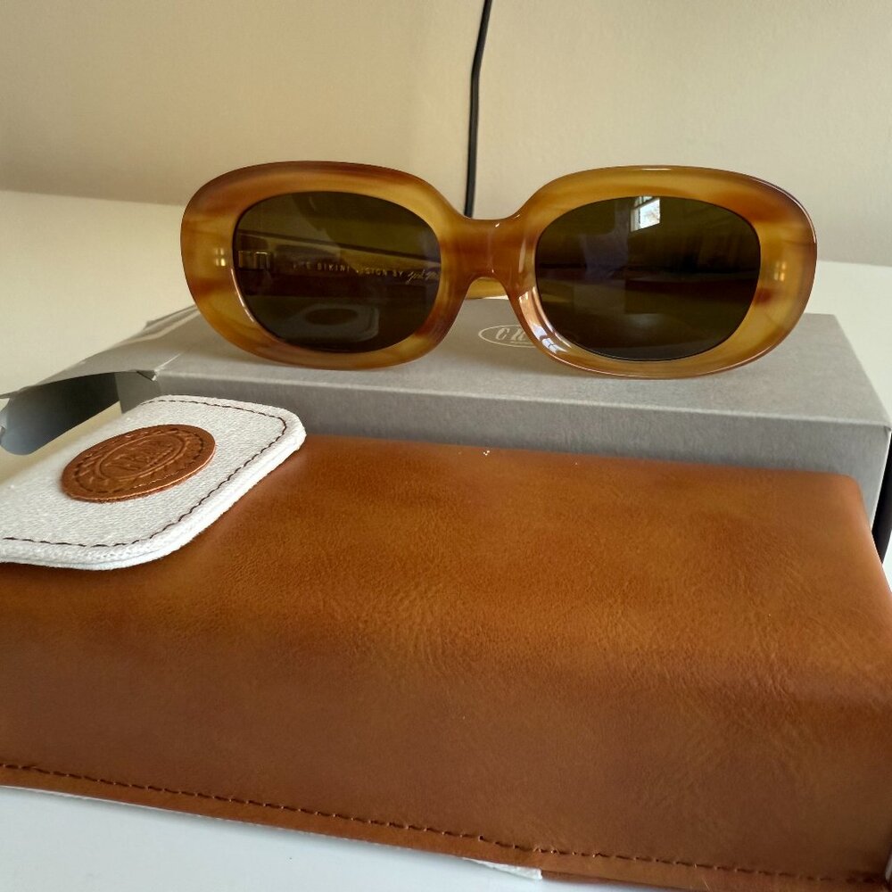 Crap Eyewear Bikini Vision Frame in Sunshine Demi Bio / Grapeseed